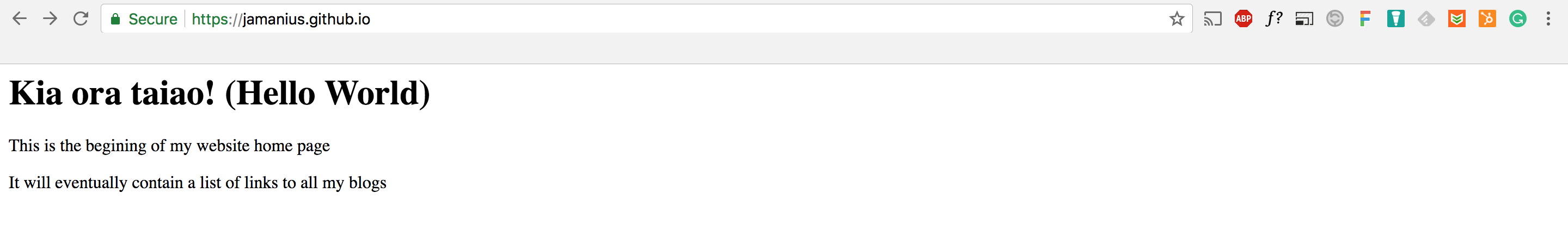 image of website blog